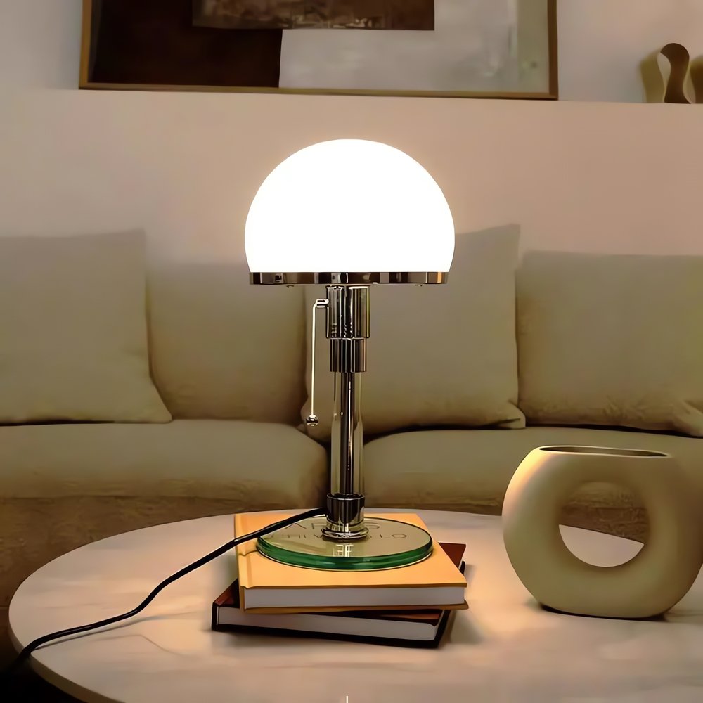 Lampe Vintage Opaline
