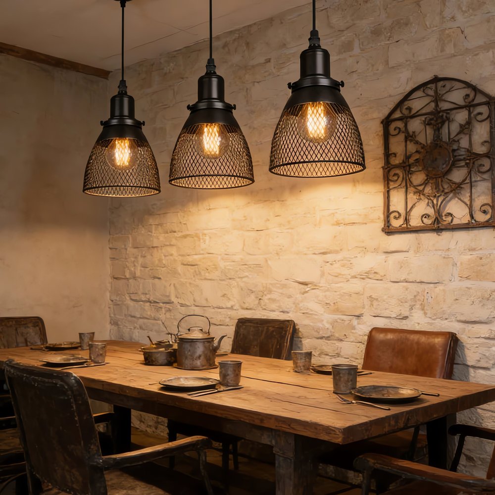 Lampe Vintage Pour Cuisine Rustique