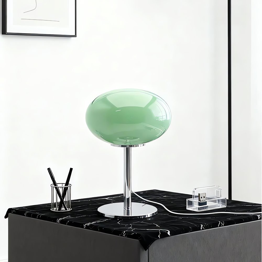 Lampe Vintage Pour Enfant Vert Chrome