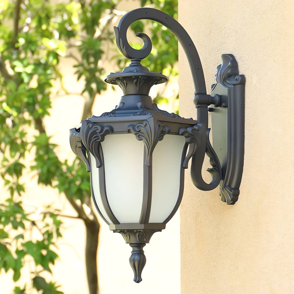Lampe Vintage Pour Extérieur Classique Élégante