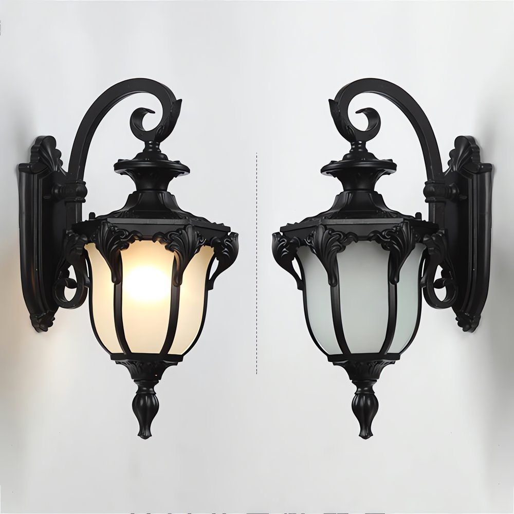 Lampe Vintage Pour Extérieur Double Modèle