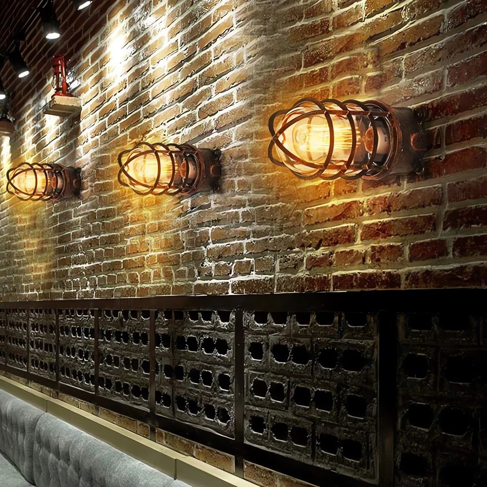 Lampe Vintage Pour Garage Murale