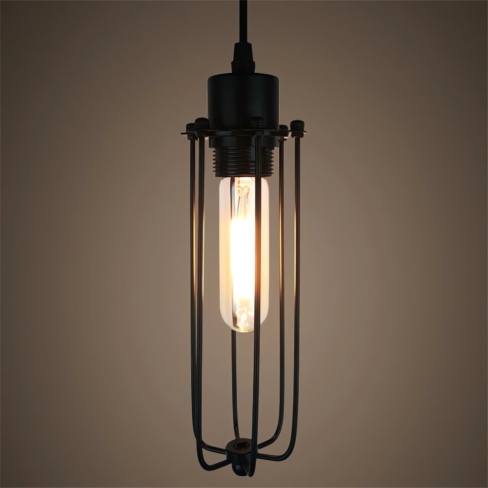 Lampe Vintage Pour Plafond Cylindrique Industrielle