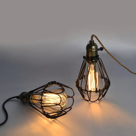 Lampe Vintage Pour Plafond Double Suspendue