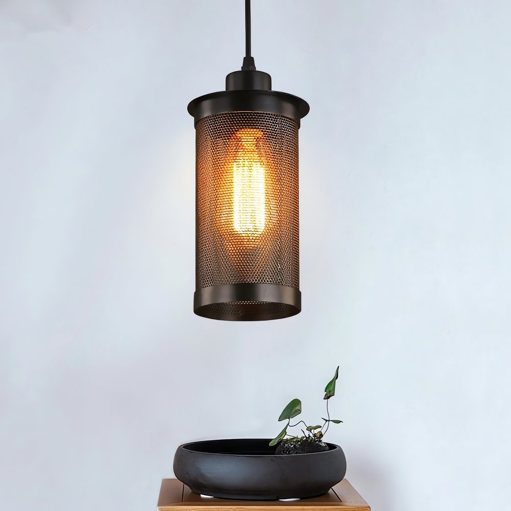Lampe Vintage Pour Plafond Maille Ronde