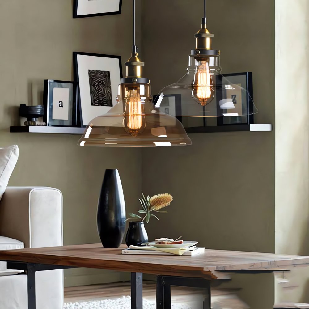 Lampe Vintage Pour Salon Industrielle Élégante