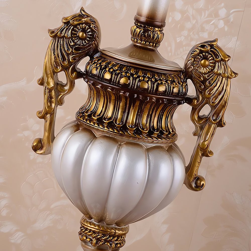 Lampe Vintage Rose Ornements