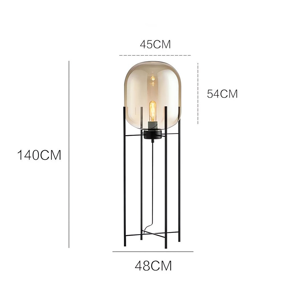 Lampe Vintage Sur Pied