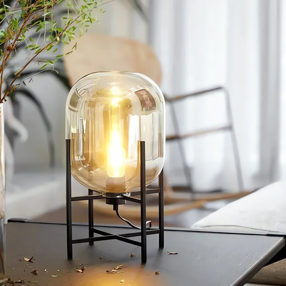 Lampe Vintage Sur Pied Décorative Moderniste