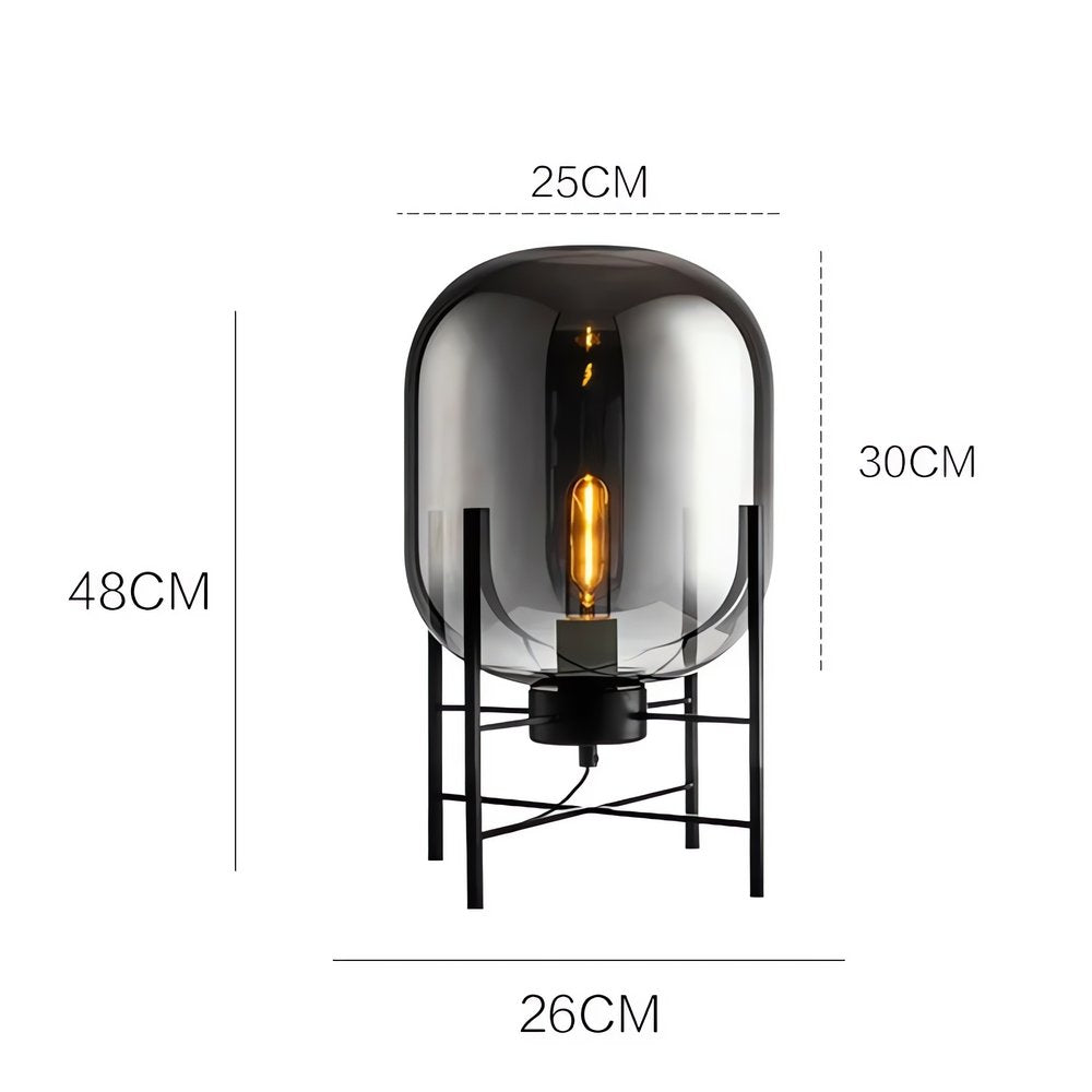 Lampe Vintage Sur Pied Moderniste Élégante
