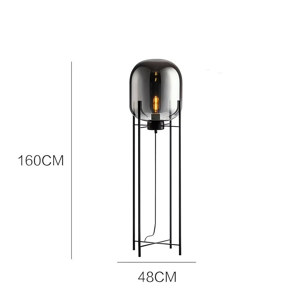Lampe Vintage Sur Pied Style Industriel