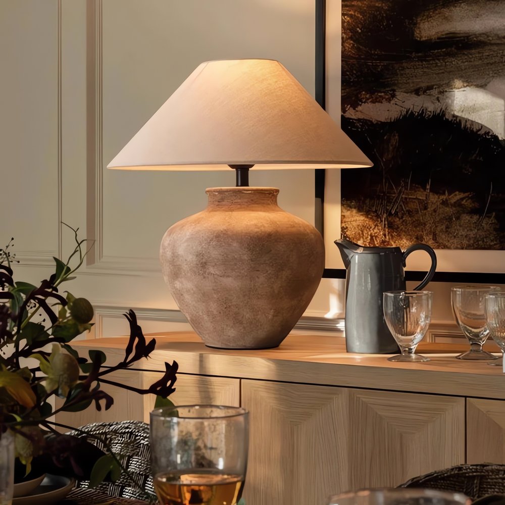 Lampe Vintage Terracotta Élégante