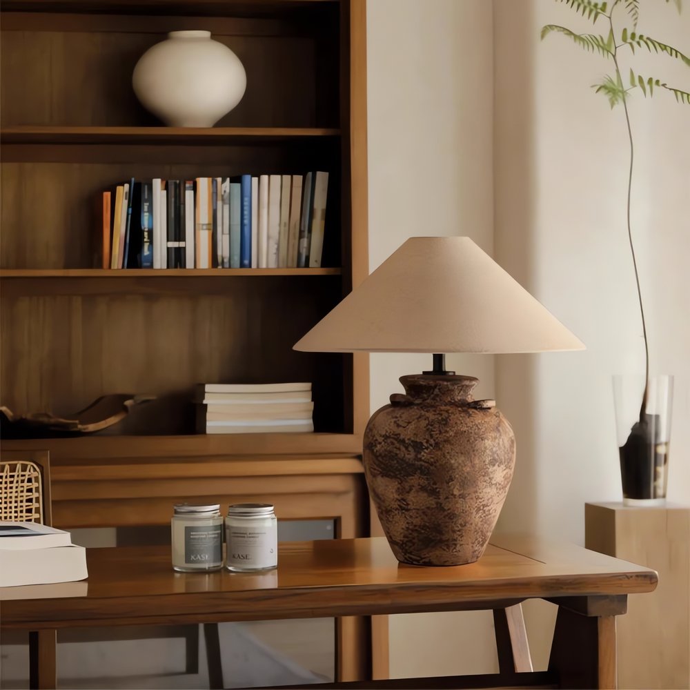 Lampe Vintage Terracotta Élégante