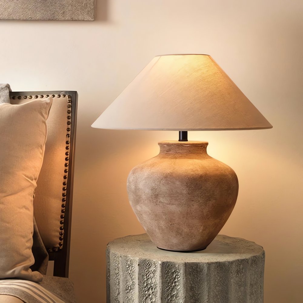 Lampe Vintage Terracotta Moderniste