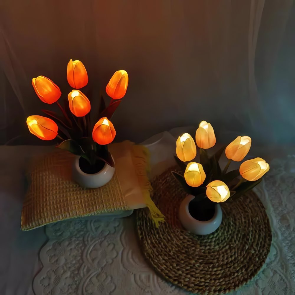 Lampe Vintage Tulipe