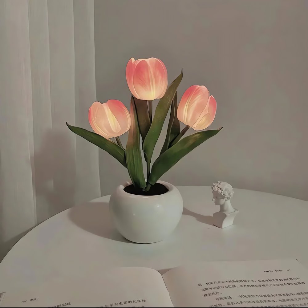 Lampe Vintage Tulipe