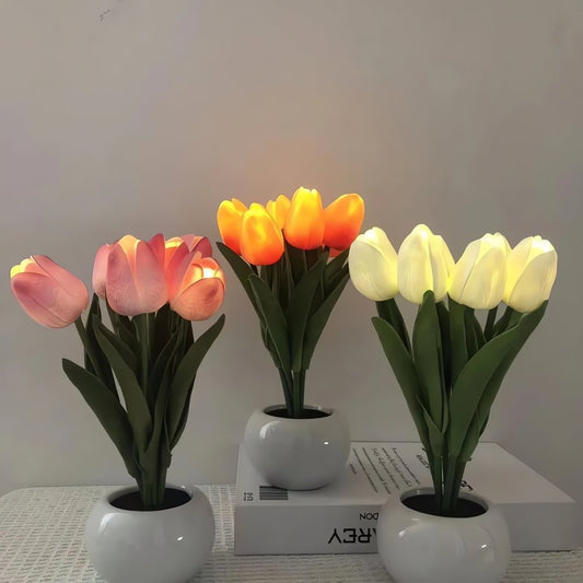 Lampe Vintage Tulipe Lumineuse