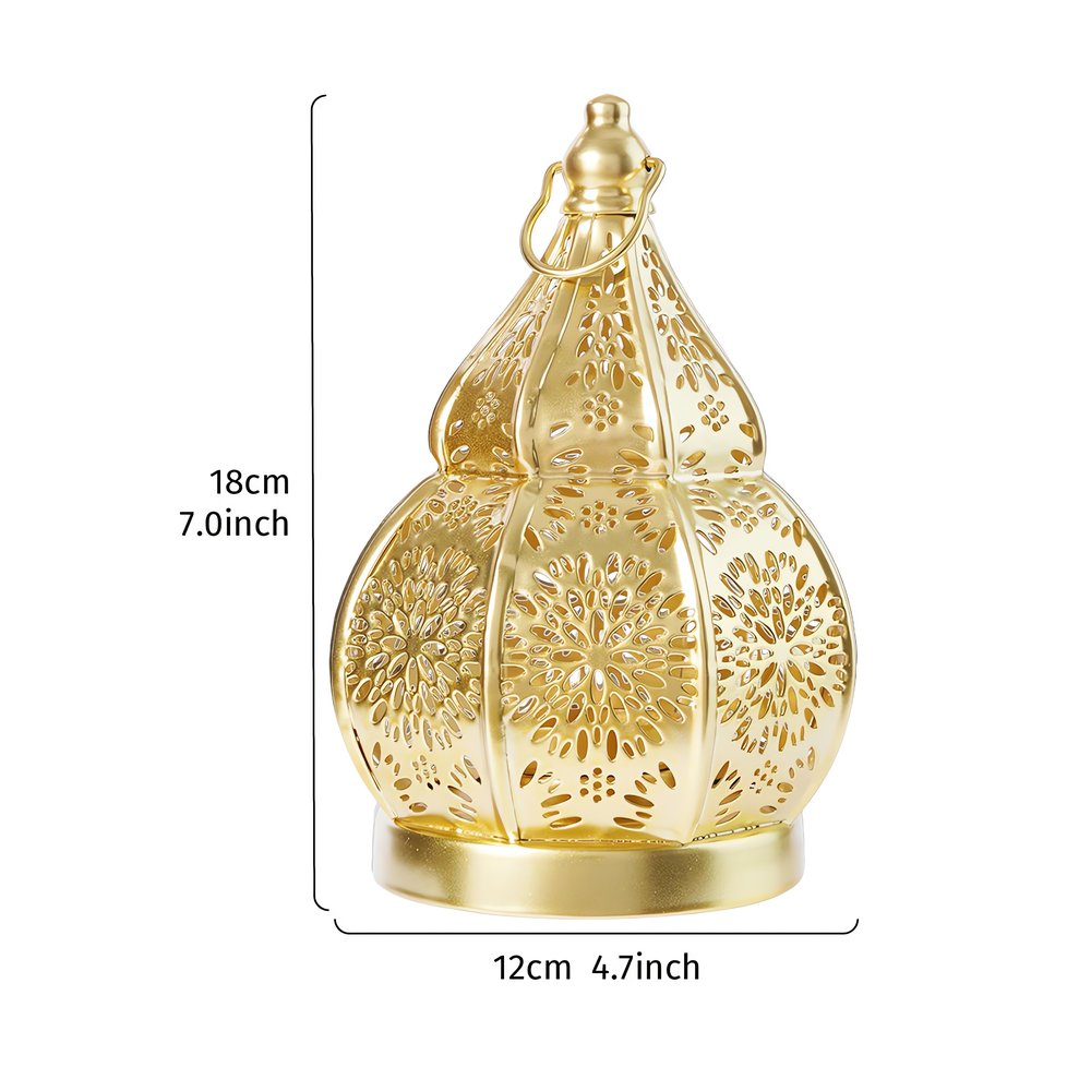 Lampe Vintage Tunisienne Dorée