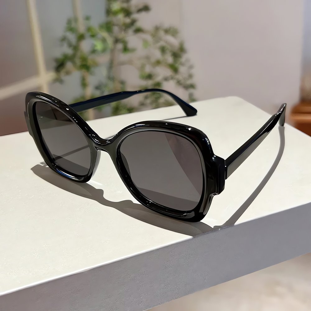 Lunettes Mouche Vintage Noir Intense