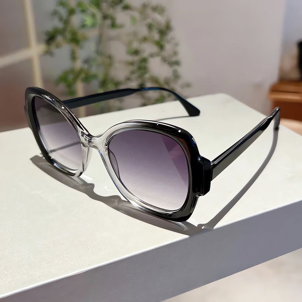 Lunettes Mouche Vintage Transparente