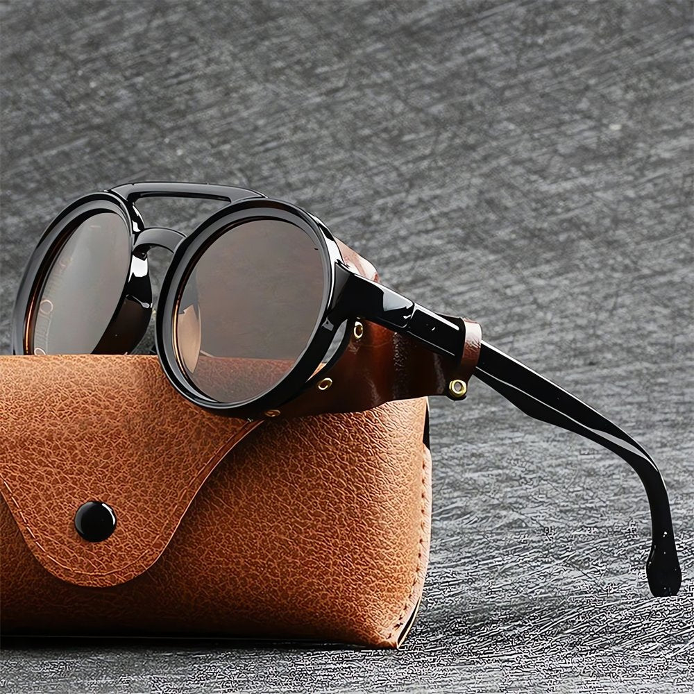 Lunettes Vintage Alpinisme Marron
