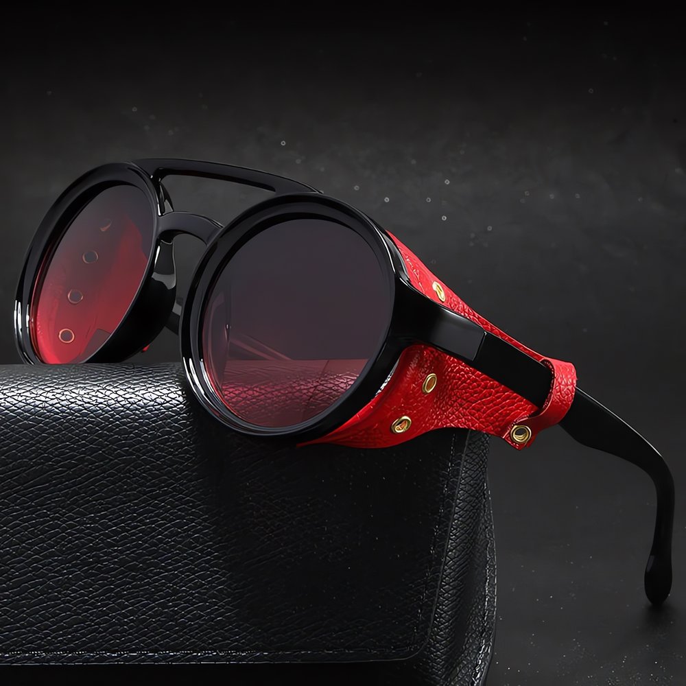 Lunettes Vintage Alpinisme Rouge