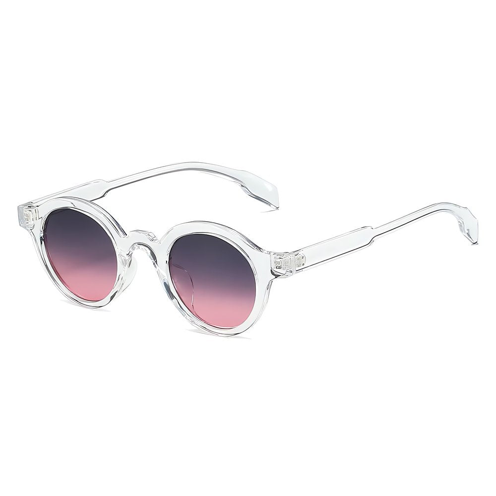 Lunettes Vintage Années 40 Translucide Bleues