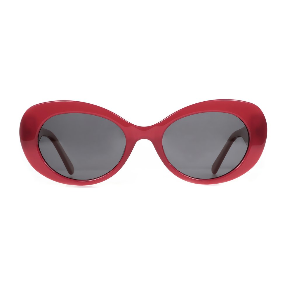 Lunettes Vintage Années 60 Rouges Lucides