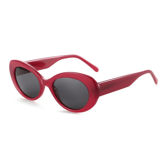Lunettes Vintage Années 60 Rouges Ovales