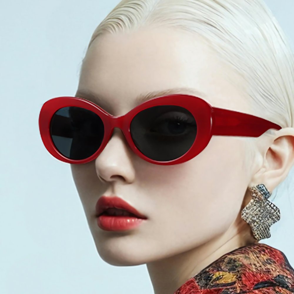 Lunettes Vintage Années 60 Rouges Style
