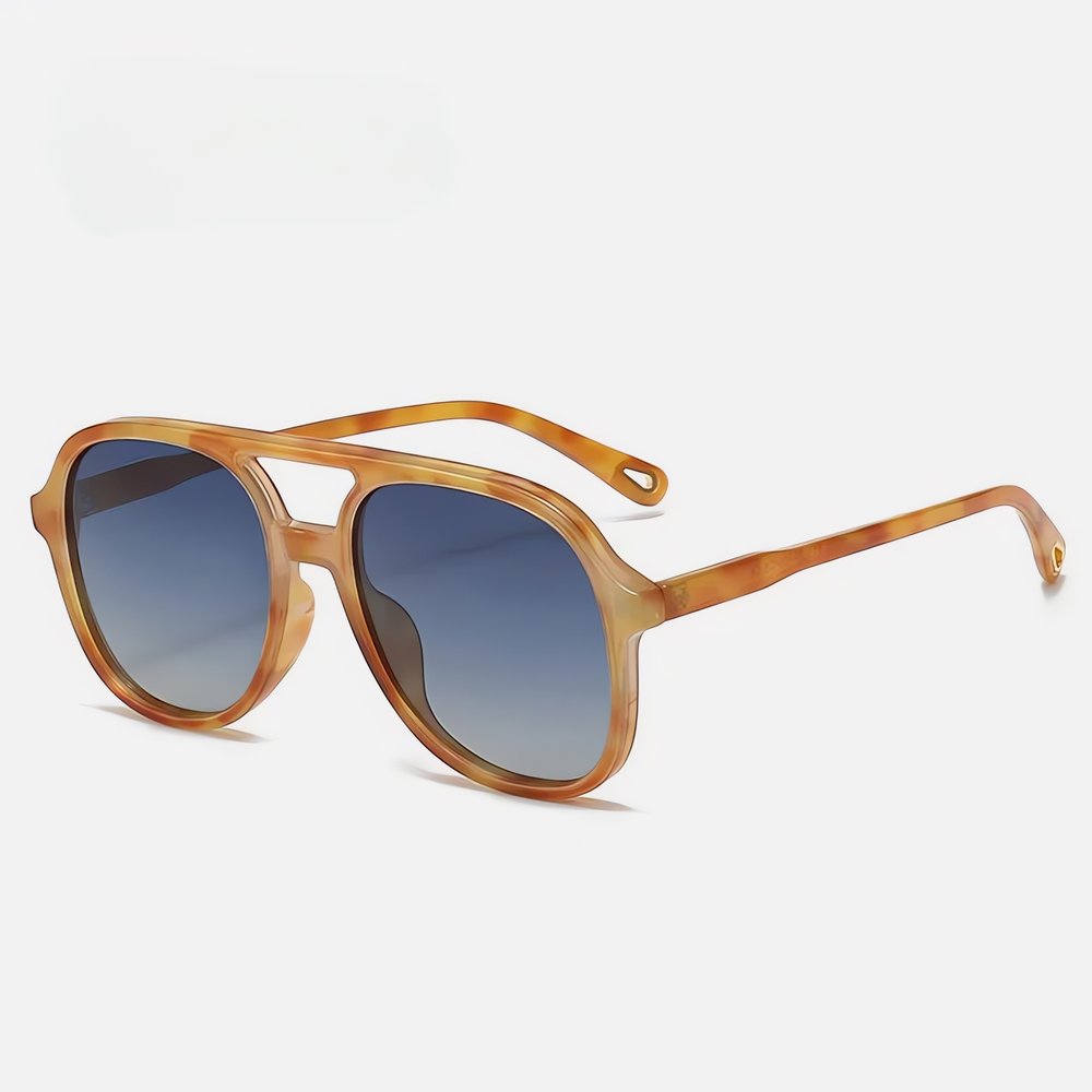 Lunettes Vintage Années 80 Opalescent Bleu