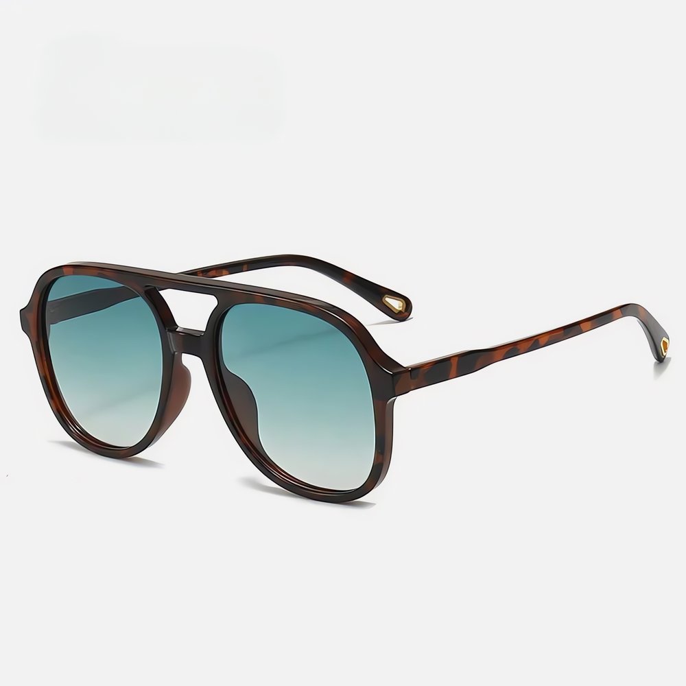 Lunettes Vintage Années 80 Tortoise Vert