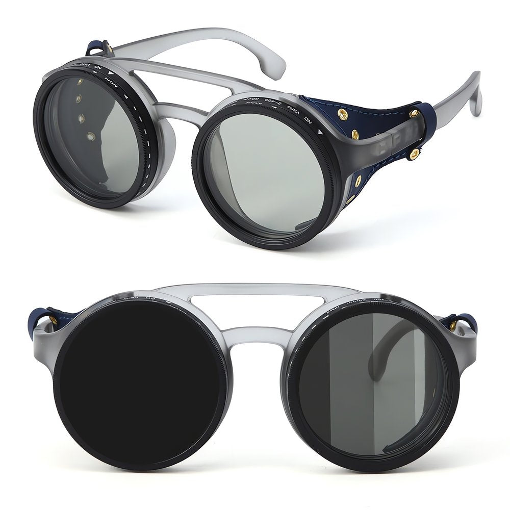 Lunettes Vintage Glacier Steampunk