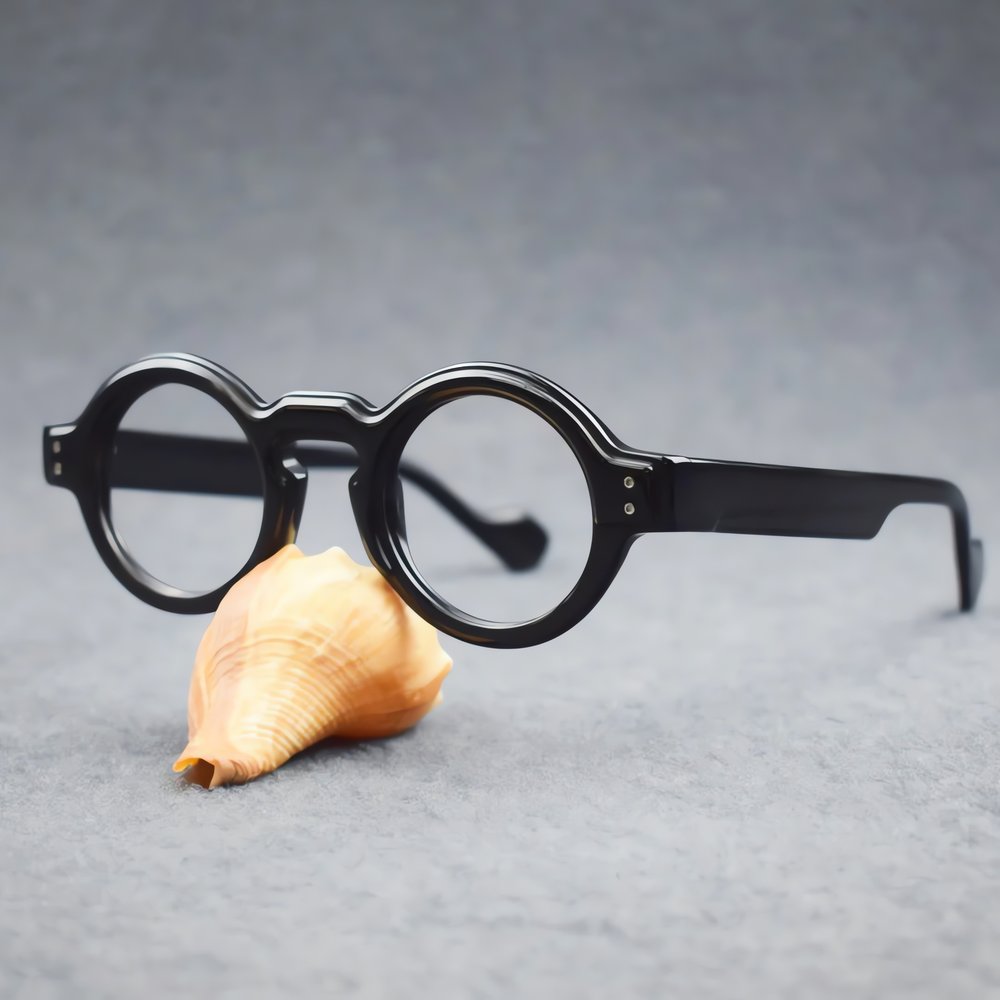 Lunettes Vintage Noires Rétro