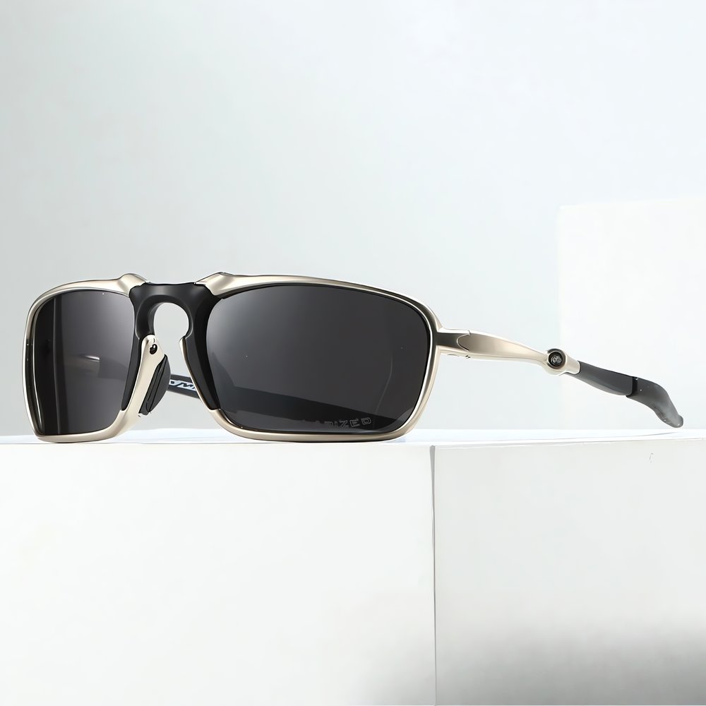 Lunettes Vintage Oakley Métal Rectangulaires
