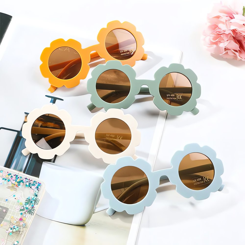 Lunettes Vintage Pour Enfant Fleur