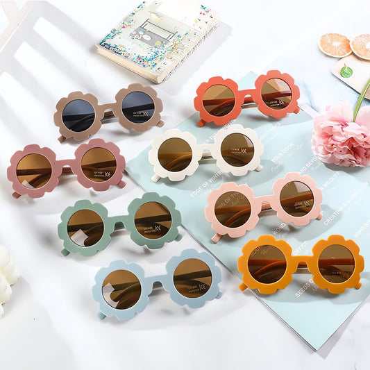 Lunettes Vintage Pour Enfant Fleurs