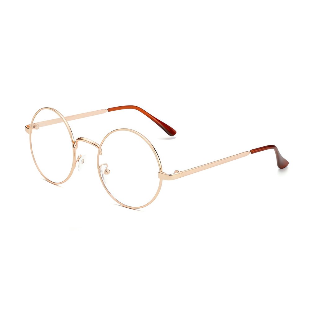 Lunettes Vintage Rondes Métal Souple
