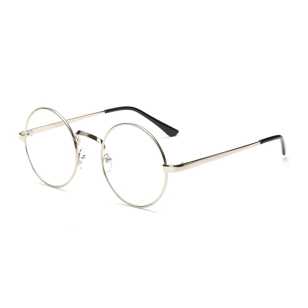 Lunettes Vintage Rondes Métalliques