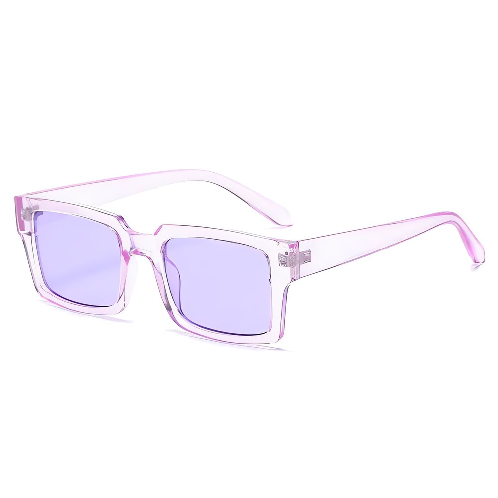 Lunettes Vintage Tunisie Mauve Translucide