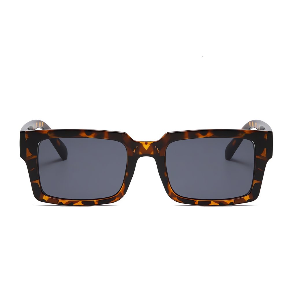 Lunettes Vintage Tunisie Motifs Marron