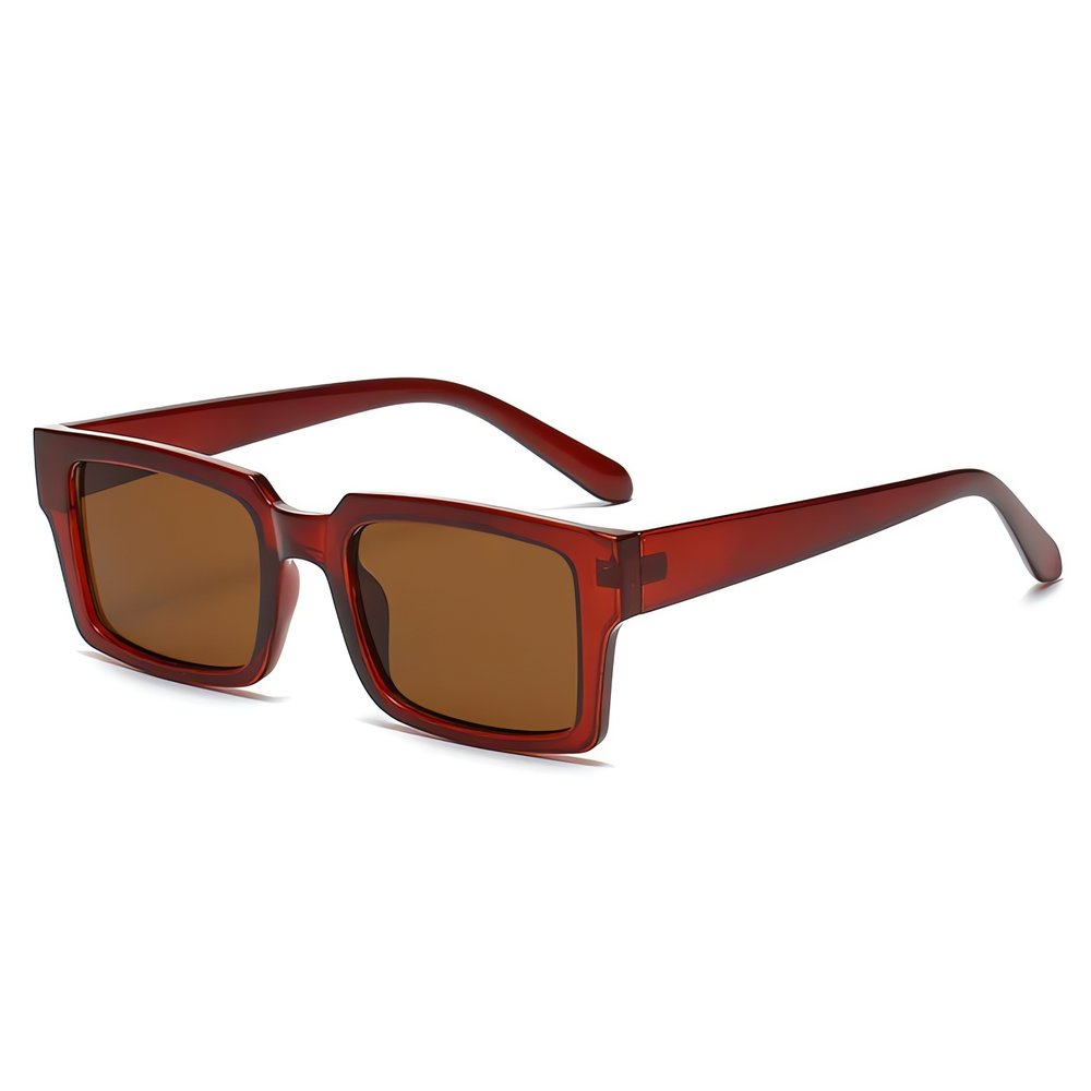 Lunettes Vintage Tunisie Rouge Verres Ronds