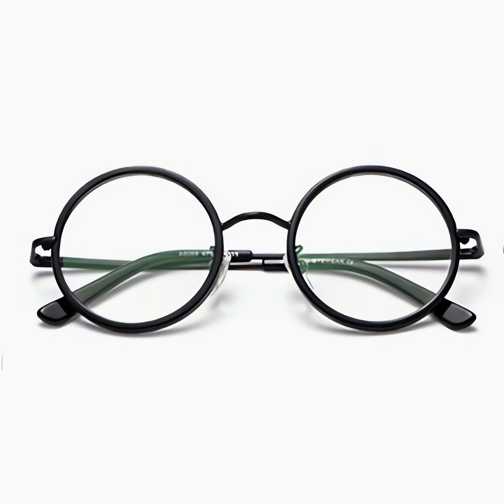 Montures Lunettes Vintage Classique Noire