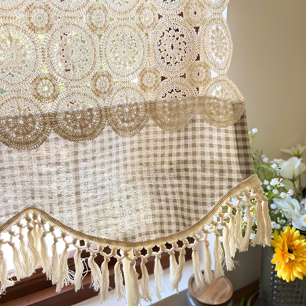 Petits Rideaux Vintage Champêtre Romantique