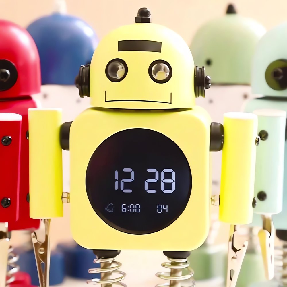 Réveil Vintage Connecté Robot