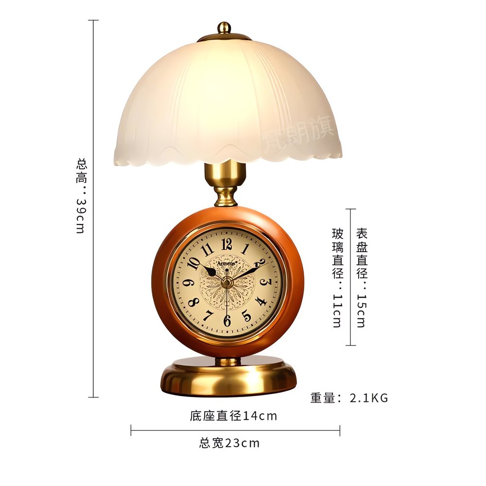 Réveil Vintage Design Lampadaire