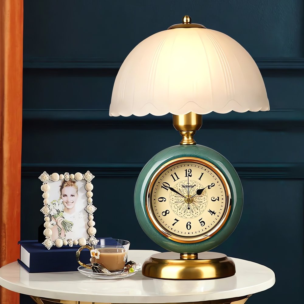 Réveil Vintage Design Lampe