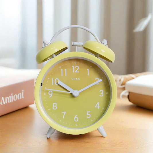 Réveil Vintage Jaune