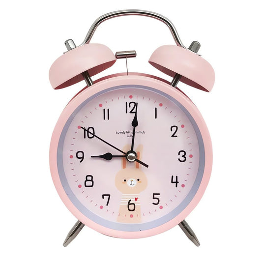 Réveil Vintage Rose Lapin