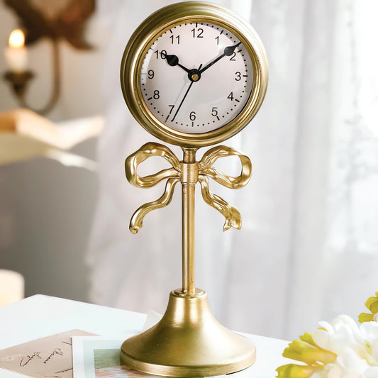 Réveil Vintage Sur Pied Ornement Élégant